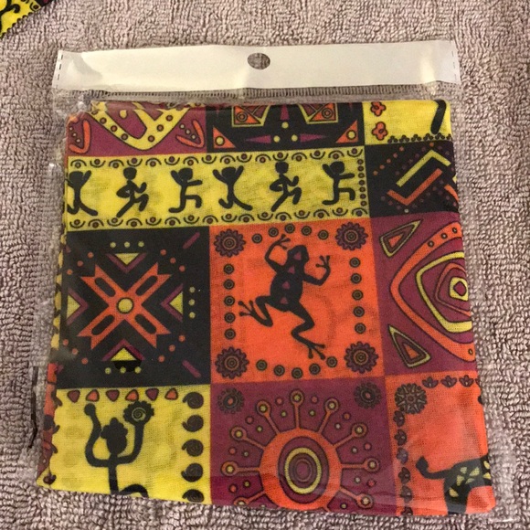 African Design Unisex Facemask Bandana Neck Gaiter - Picture 2 of 2
